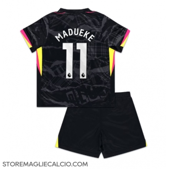 Chelsea Noni Madueke #11 Maglia Gara Terza Repliche 2024-25 Bambino Maniche Corte
